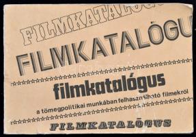 Filmkatalógus a politikai munkában felhasználható filmekről. Bp.,1981, Kossuth. Kiadói papírkötés. Ferenczy Zsolt filmrendező névjegykártyájával, a kártya két oldala jegyzetelt.