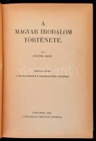 Pintér Jenő: A magyar irodalom története I-II. Bp., 1938, Franklin. Kiadói aranyozott egészvászon-kö...