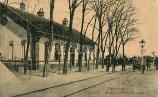 1909 Melence, Melenci, Melencze; vasútállomás. 1048. / Bahnhof / railway station (EK)