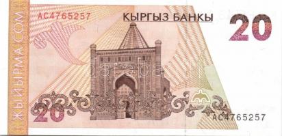 Kirgizisztán 1993. 1T, 10T, 50T teljes sor! T:I + 1994. 1S, 5S, 10S, 20S T:I