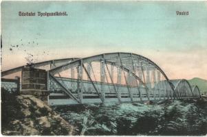 Ipolyszalka, Salka; Vashíd. Pummerschein György kiadása / bridge