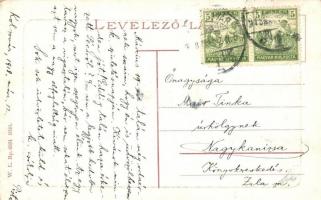 Kolozsvár, Cluj; Wesselényi Miklós utca, Pannónia szálloda, Hirsch Adolf üzlete. W.L. Bp. 6391. 1910...