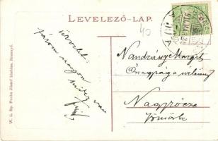 Krasznahorkaváralja, Krásnohorské Podhradie; Andrássy Mauzóleum. W. L. Bp. Fuchs József kiadása / ma...