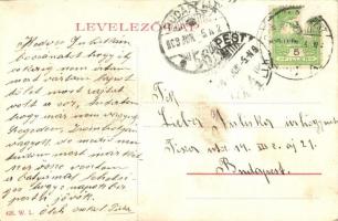 Zsombolya, Hatzfeld, Jimbolia; Muschong udvar, Szinberger Lajos üzlete. W.L. 426. / shops (Rb)