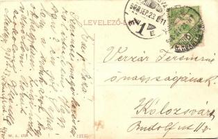 1908 Medgyes, Mediasch, Medias; Városi légszesmű (légszeszgyár, gázgyár). W.L. 1726. / Stadt. Gaswer...