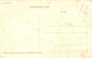 Buttyin, Körösbökény, Bucin, Buteni; Piac tér, üzletek, malacok. W. L. Kiadja a Fogyasztási Szövetke...