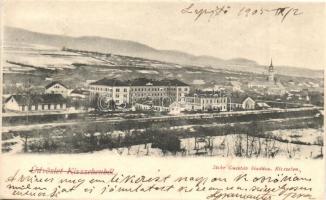 Kisszeben, Sabinov, Zeben; gyalogsági laktanya / military infantry barracks (EK)