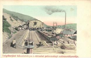 Petrozsény, Petrosani, Petroschen; Salgótarjáni kőszénbánya rt. szénosztályozója / ccoal mine