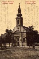 Torzsa, Torschau, Savino Selo; Evangélikus templom. W. L. 2013. / Evang. Kirche / Lutheran church (r)
