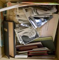 Doboznyi régi vegyes papírrégiség, számlák, reklámok, igazolványok, bizonyítványok, stb