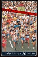 1998 Matáv futóverseny 50 egységes használatalan telefonkártya