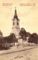 Bród, Brod na Savi, Slavonski Brod; Rimo katolicka crkva / Röm kath. Kirche. / Római katolikus templom. W. L. 149. / Catholic church (vágott / cut)