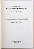 Dr. Unger Emil: Magyar éremhatározó. I. kötet (1000-1540). Budapest, Ajtósi Dürer Könyvkiadó, 1997. ...