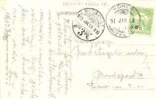 Kőrös, Krizevac, Krizevci; Kr. gospod uciliste / W. L. Bp. 7201. / Erdészeti iskola / Forestry colle...