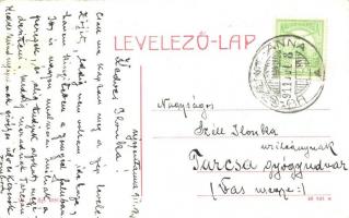 1911 Újszentanna, Santana, Sfanta Ana, Neusanktanna; Dr. Popovics E. Aurél orvos háza. W.L. Bp. 2986...