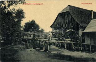 Hátszeg, Hateg, Wallenthal; Vízimalom. W.L. 1709. / watermill