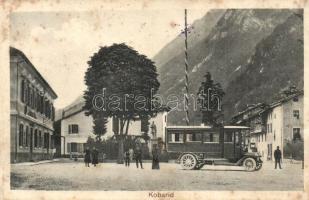 Kobarid, Caporetto; Post offices autobus + K.u.K. 2/155. Landsturm-Kompagnie (fl)