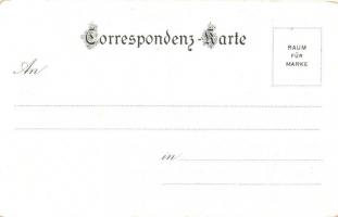 Salzburg, Peterskeller. Verlag Alex J. Klein / beer hall and restaurant with waitress. Art Nouveau, ...