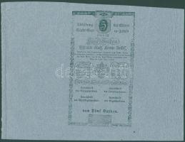 1806. Wiener Stadt Banco Zettel 5G Formulare T:I
