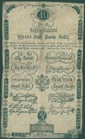 1800. Wiener Stadt Banco Zettel 10G  T:restaurált