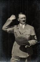 Adolf Hitler. NSDAP German Nazi Party propaganda, swastika. DTV Lpz. Foto Koch (fa)