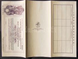 1927. Csorvási Első Takarékpénztár Részvénytársaság részvénye 10 Pengőről XXI.számú "Minta" kivitelező: Kner Nyomda! R! T:I