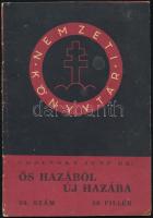 Dr. Cholnoky Jenő: Ős hazából új hazába. Nemzeti Könyvtár 20. Bp.,1940, Stádium, 32 p. Kiadói papírkötés.