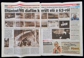 1953 Londoni diadal. 6:3. Beszélő képek diafilm tekercs az Aranycsapat londoni játékáról és a győzte...