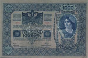 1902. 1000K 2klf (normál rózsaszínű) papíron T:II