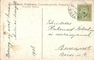 1908 Pig maid. T.S.N. Serie 789. s: Arthur Thiele (worn corners)