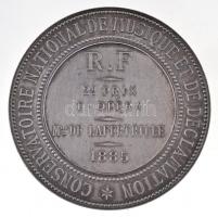 Franciaország 1885. "Conservatoire National de Musique et de Declamation - 2nd Prix d'Opér...