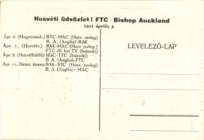 1912 Ferencvárosi Torna Club (FTC, Fradi); Payer, Ungár, Rumbold, Blum, Bródy, Weinber, Dr. Borbás, ...