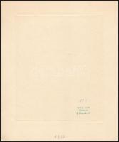 Vadász Endre (1901-1944) 3 db ex libris. Rézkarc, papír. Jelzettek. / Three ex libris bookplates cca...