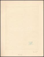 Vadász Endre (1901-1944) 3 db ex libris. Rézkarc, papír. Jelzettek. / Three ex libris bookplates cca...