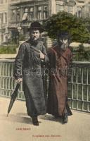 Karlsbad, Karlovy Vary; Kurgäste aus Galizien / Jewish spa guests from Galicia. Judaica. Hermann Seibt. 6743. 1912