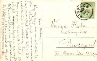 1910 Bousson Borgnis repülőgép. Kiadja Moskovits Anatómiai cipőgyár / Bousson Borgnis triplane aircr...