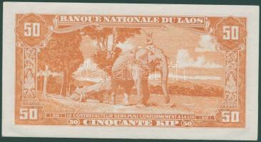 Laosz 1957. 50K T:I