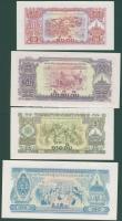 Laosz/Pathet Lao kiadása dátum nélkül (1970-es évek) 10K, 20K, 50K, 100K, 200K, 500K egy kivételével...