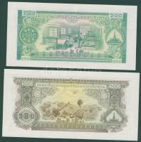 Laosz/Pathet Lao kiadása dátum nélkül (1970-es évek) 10K, 20K, 50K, 100K, 200K, 500K egy kivételével...