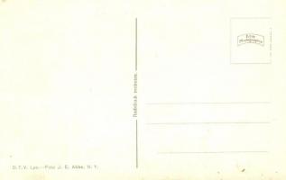 Adolf Hitler in armchair. D.T.V. Lpz. Foto J.E. Abbe, New York