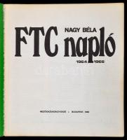 6 db a Ferencvárosi FTC-vel foglalkozó sport könyv