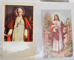 kb 70 db szentkép nagyon igényes műbőr fényképtartókban