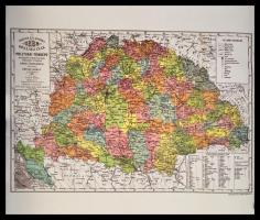 3 db reprint térkép Nagy-Magyarországról, 34x42 cm