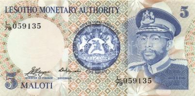 Lesotho 1979. 5M T:I