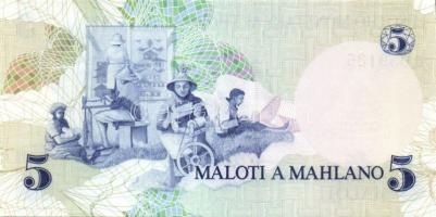 Lesotho 1979. 5M T:I
