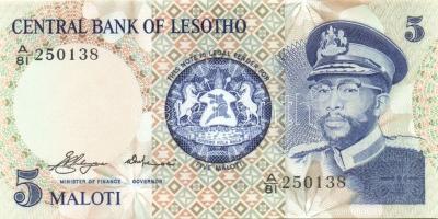 Lesotho 1981. 5M T:I