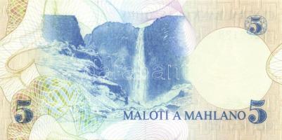 Lesotho 1981. 5M T:I