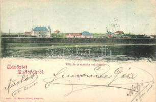 1901 Budapest XXII. Budafok, Kilátás a Macska csárdáról. Ifj. Simon József kiadása