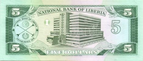 Libéria 1989. 5$ T:I