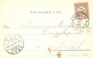 1900 Világos, Siria; Fő utca. Nyomta Bloch H. "Muszkamagyarád" pecséttel / main street